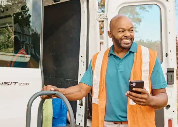 Deliver large items easy