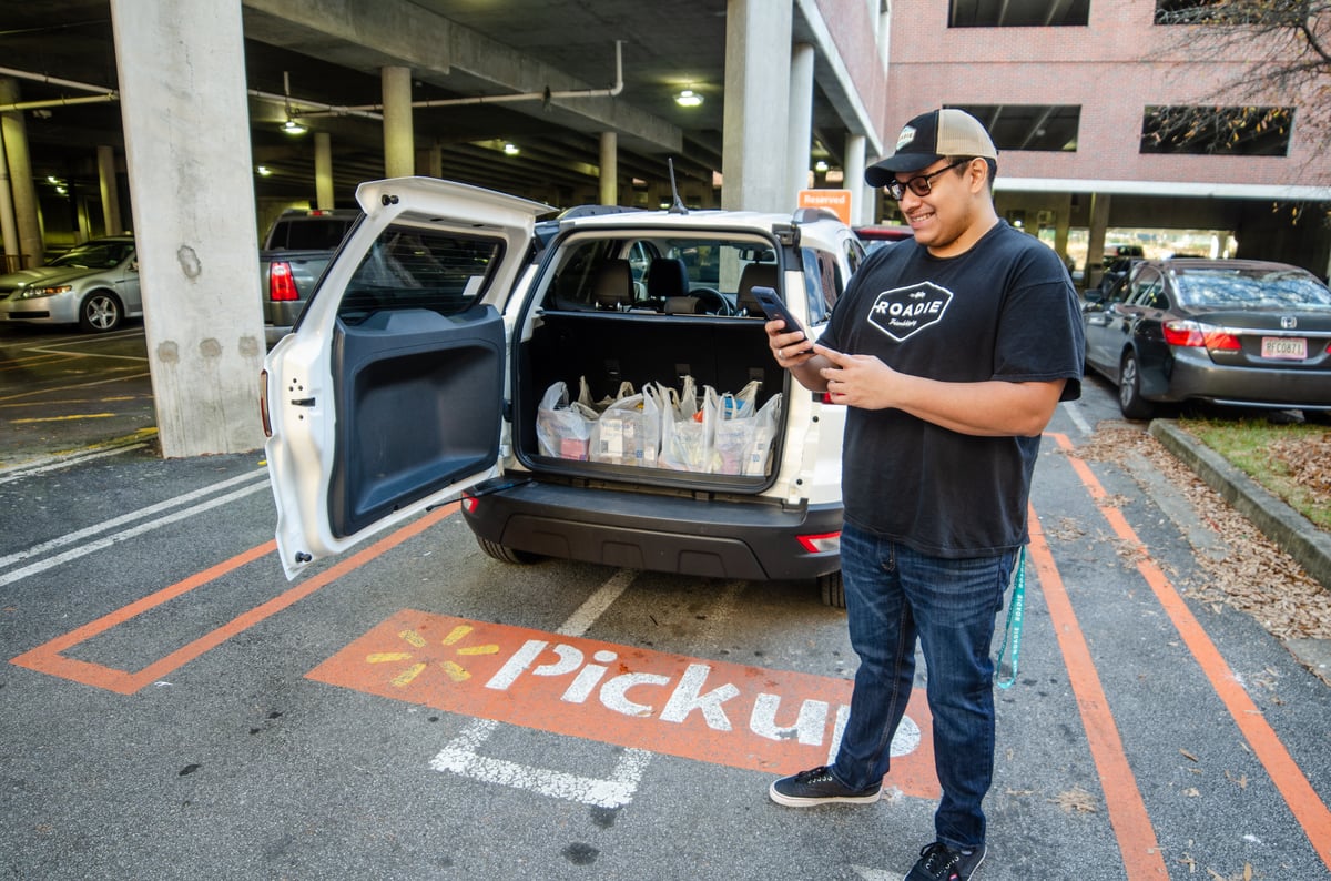 Walmart launches same-day grocery delivery with Roadie