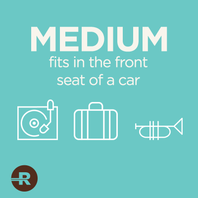 send meidum item across country delivery size