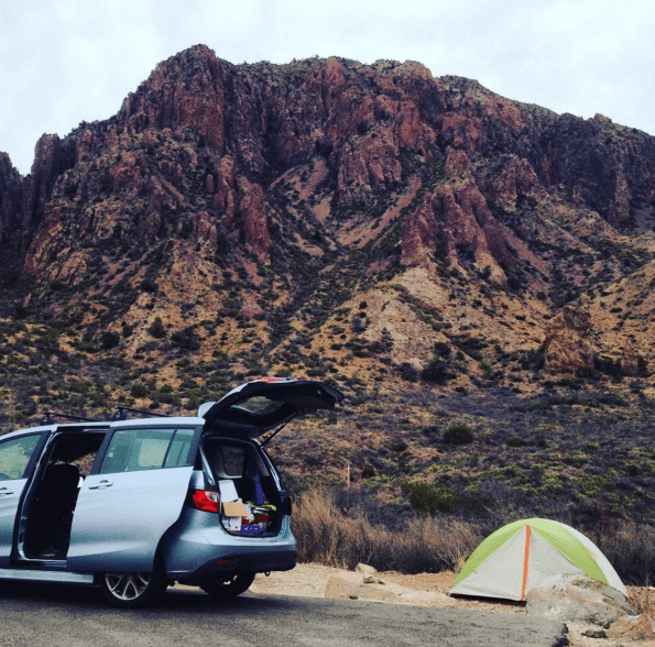 Photo: @lonstar_hikes on Instagram "I put 3,400 miles on my car, drove for over 40 hours, rode out a storm in my #KeltyBuilt tent with wind gusts of 40+mph, and hiked over 40 miles in four days. It was an epic road and hiking trip. Where should I go next?"
