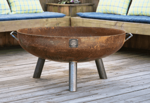 deliver outdoor fire pit