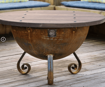 outdoor fire pit delivery