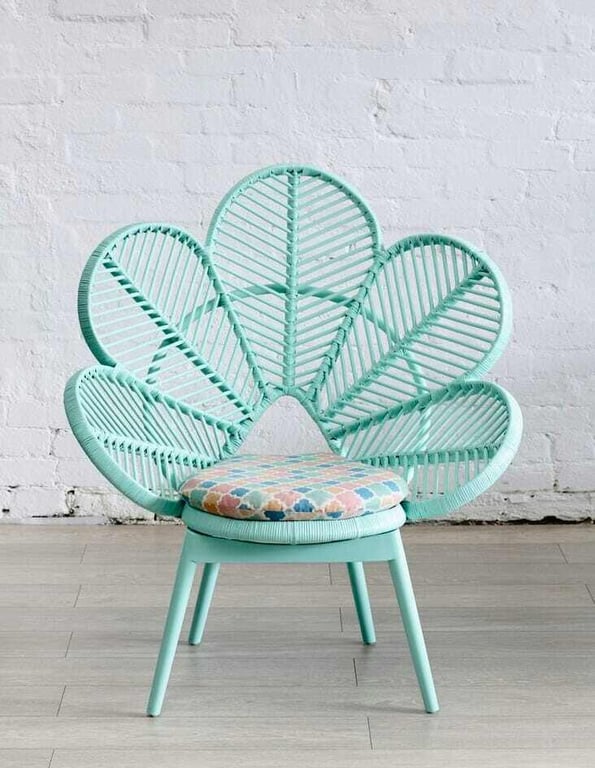 roadie delivers stuff peacock chair
